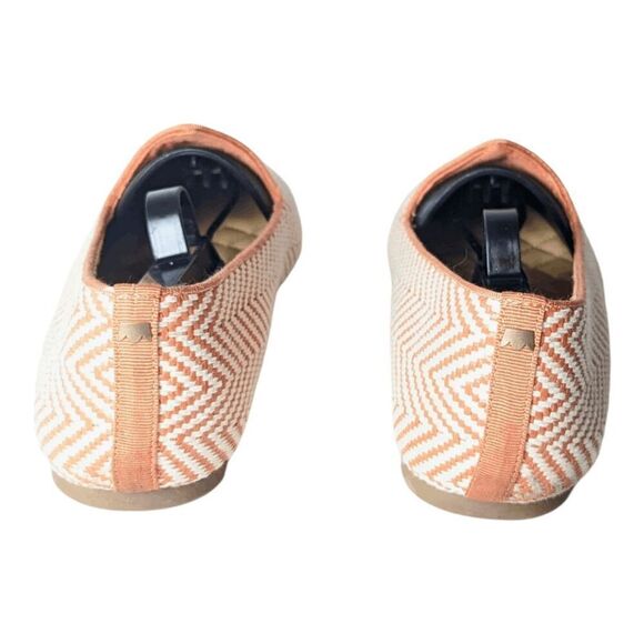 BIRDIES The Heron Flats Chevron In Fiesta Size 8.5 - Picture 5 of 8